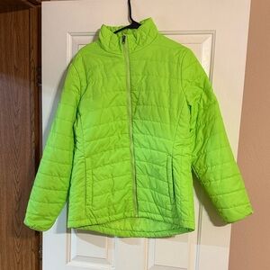 Champion Lime Green Puffer Jacket